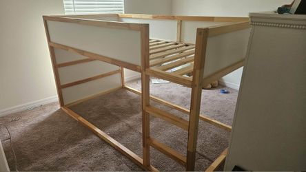 Ikea KURA
Reversible bed, white/pine, Twin