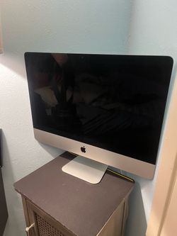 apple iMac and keyboard included