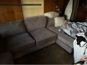 Sofa sectional  grey color
