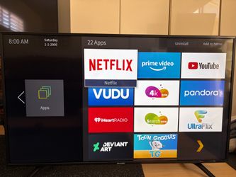 Sharp 60” LED LCD TV - $120