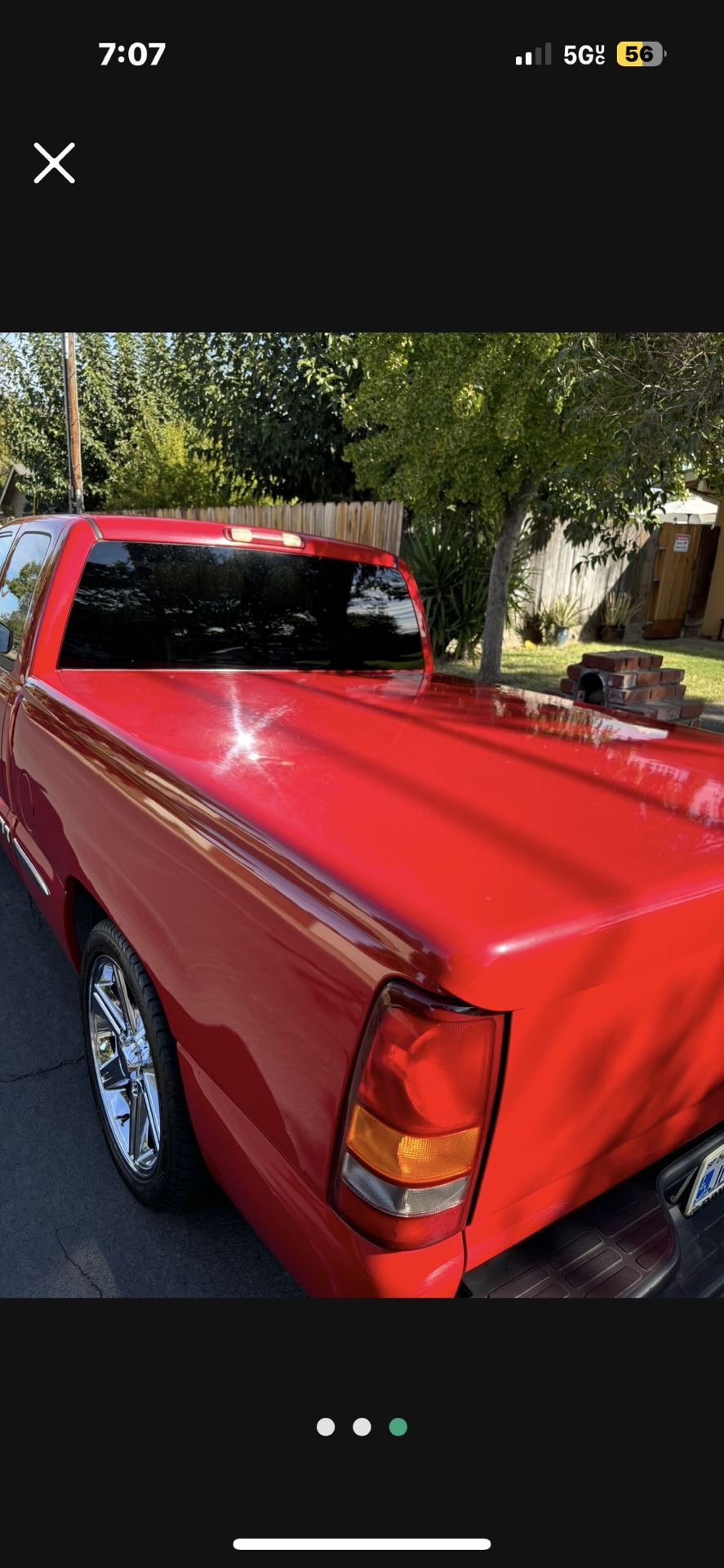 Red Tonneau for 2002 Gmc sierra