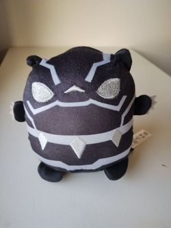 OFFICIAL DISNEY 100th MARVEL X CUUTOPIA ADORABLE BLACK PANTHER SQUISHY PLUSH 5"