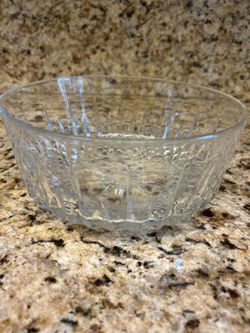 Arcoroc Crystal Bowl