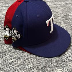 Rangers ‘23 WS Hats 