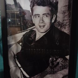 James Dean Picture frame 14x20