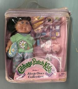Vintage Cabbage Patch Kids CPK Sleep Over Collection Doll never opened See Pics just $25
