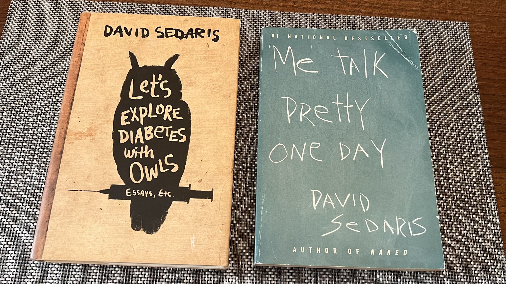 David Sedaris Memoirs $5 Paperback; $10 Hardback