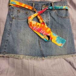 American Girl Beforever 10 Denim Skirt