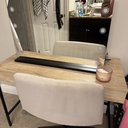 Mirror desk chair