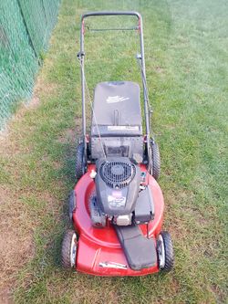 self-propelled mower