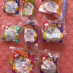 8 New McDonald Happy Meal Toys Walt Disney Hunchback Of Bitter Fame All For $6