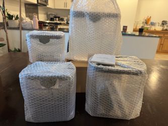 Set of 4 pantry storage container