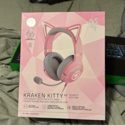 Razer Kraken Kitty V2 Quartz Edition 