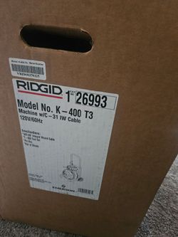 K-400T3 Ridgid