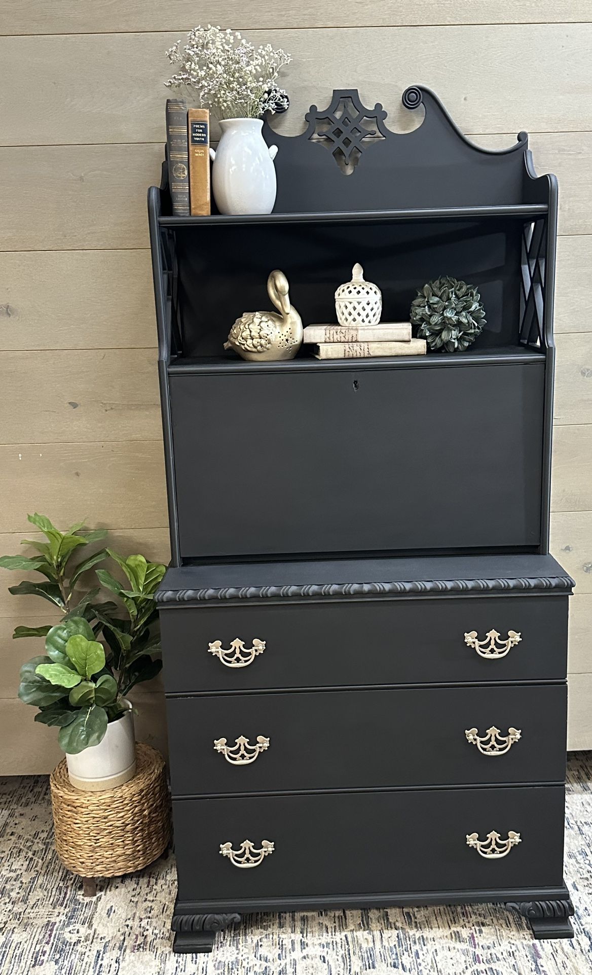 Vintage Hutch/Secretary Desk