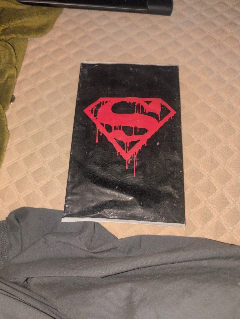 Comic Superman #75 With Fild Out Splashback Cover