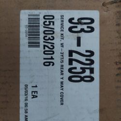 Haas VF3 3YT Way Rear Table Cover