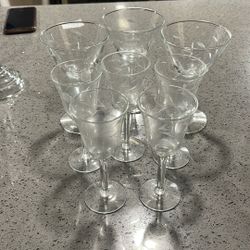 Real Crystal champane glasses 