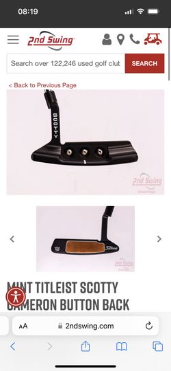 Titleist Scotty Cameron Putter Mint Condition