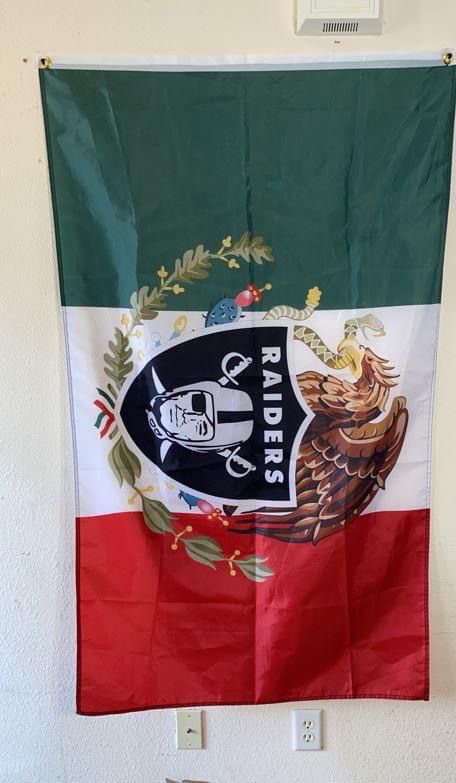 NFL Raiders 3’x5’ Mexican Flag! Awesome Mother's Day Gift! $20