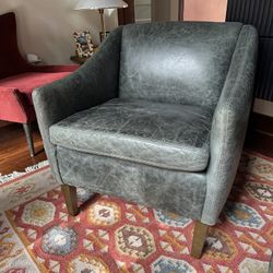 ARHAUS Brody Chair In Juniper Leather