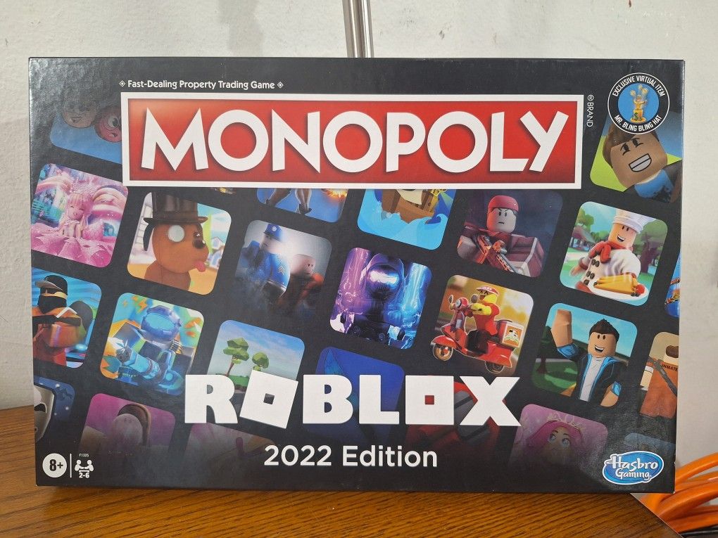 Like New!! Monopoly ROBLOX 2022 EDITION