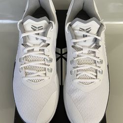 Nike MAMBA FURY White Pure Platinum Wolf Grey (CK2087-100) Mens Size 8