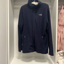 Men’s Navy North Face Fleece Size Large