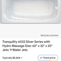 Hydromassage Jacuzzi Tub