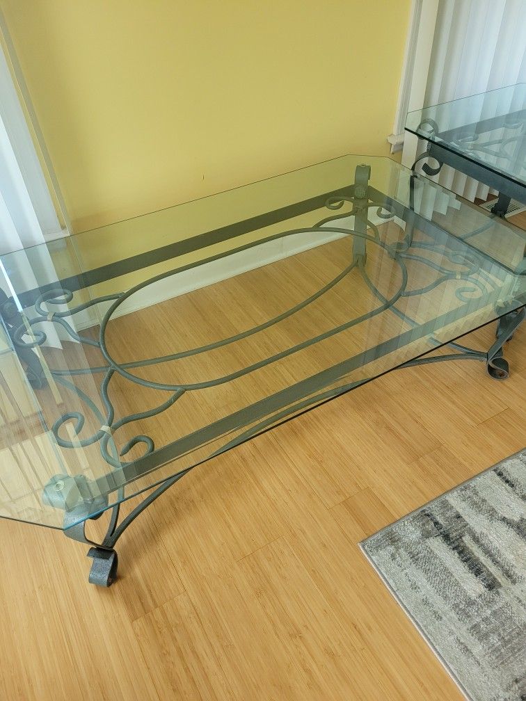 Coffee Table And End Tables 