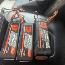 Spectrum Charger And Batteries 