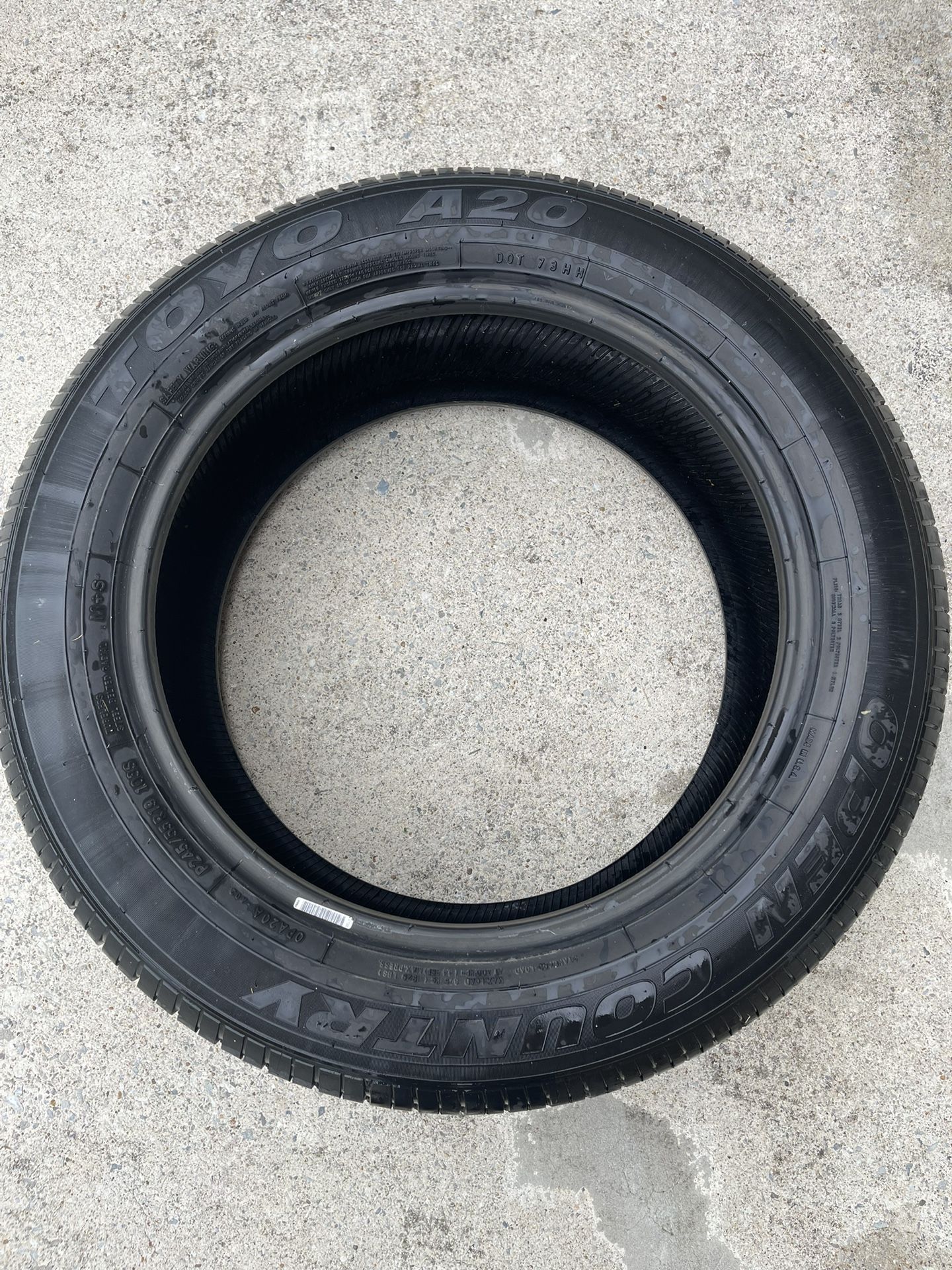 Tires 2 Sets Of PHANTOM C-SPORT and 1 TOYO A20