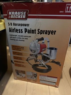 Airless paint sprayer