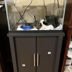 10 Gallon Aquarium Tank & Stand