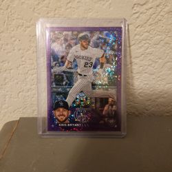 Kris Bryant Baseball Card 