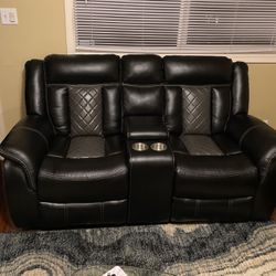 Like New Theater Love Seat  - 74”