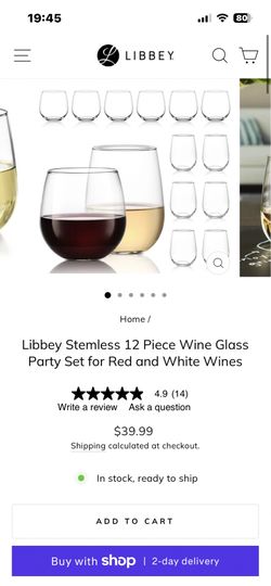 Wine glasses