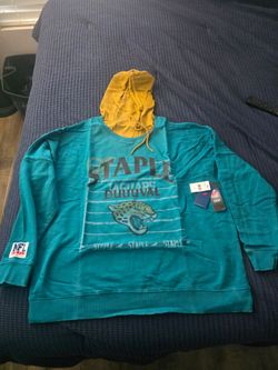 New NFL hoodie pullover XXL NFL staple Jaguars duuuval