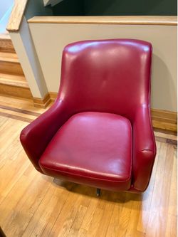 Red Swivel Chair