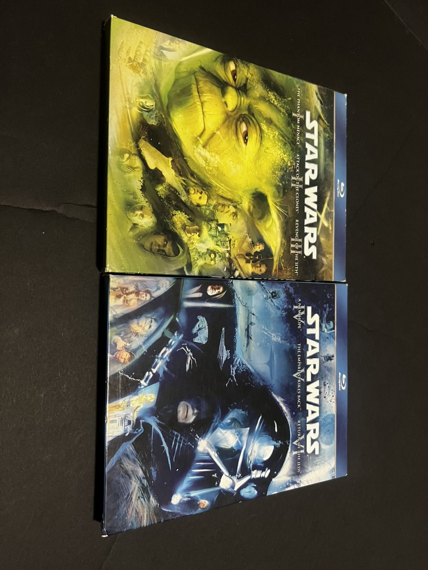 Original 6 Star Wars Movies On Blu-ray