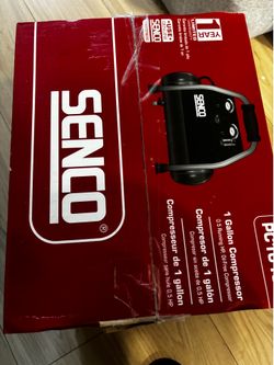 Senco PC1010N portable 1gallon oil-free compressor, 135 psi