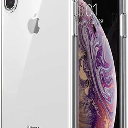 iPhone 7/8/X Slim Transparent Case [2PACK!]