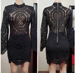Fashion Midi Dress New Size M.