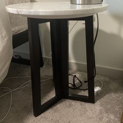 Marble Side Table Set