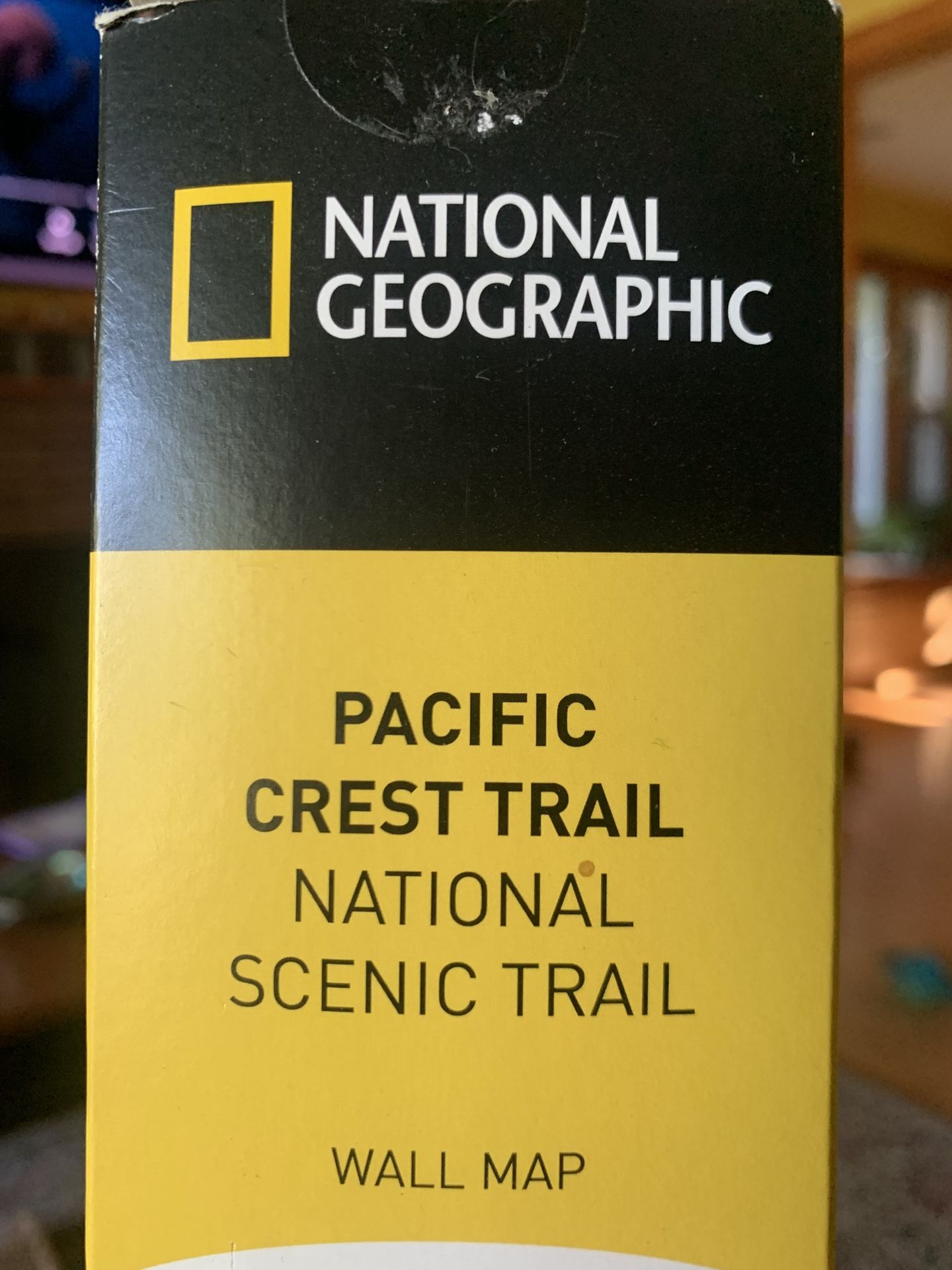 Pacific Crest Trail Wall Map