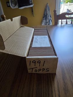 1991 Topps Baseball Cards