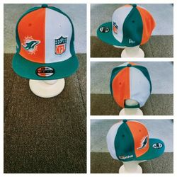 MIAMI DOLPHINS NFL FOOTBALL 🏈 SNAPBACK HAT. 