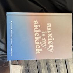  Notebook Anxiety Is My Sidekick 