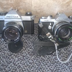 ESTATE SALE - HUGE LOT OF VINTAGE AND DIGITAL CAMERAS ! KODAK CANON MINOLTA ASAHI PENTAX