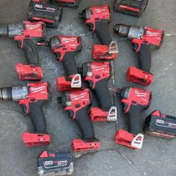 Milwaukee fuel hammer drills and impact drivers